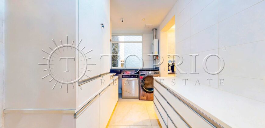 Apartamento de alto padrão de 240 m² no Leblon com 4 quartos e varanda
