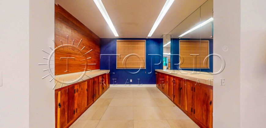Apartamento de alto padrão de 240 m² no Leblon com 4 quartos e varanda
