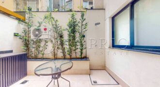 Apartamento Garden à venda no Leblon – 42 m² | Porteira Fechada | Prédio Novo