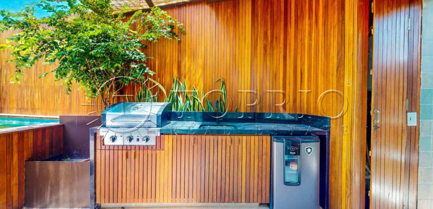 Cobertura Linear à venda no Leblon – 217 m² | Sol da Manhã | Projeto Ouriço Arquitetura