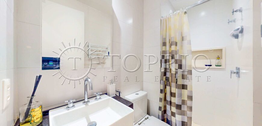 Apartamento Garden à venda no Leblon – 42 m² | Porteira Fechada | Prédio Novo