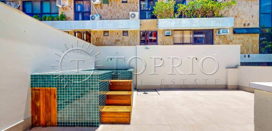 Cobertura Duplex à venda no Jardim Botânico – 74 m² | Prédio Novo | Vista para o Cristo