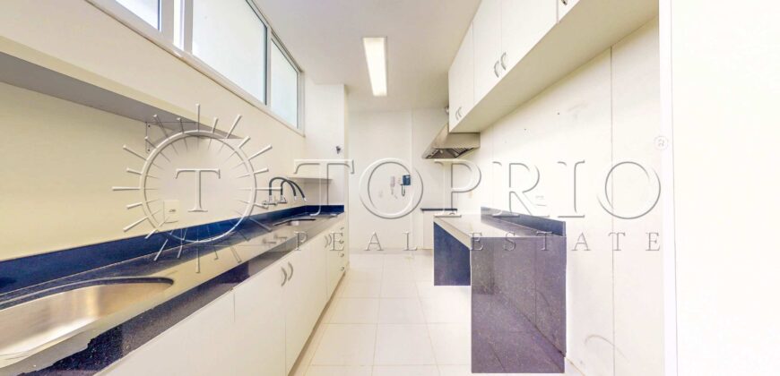 Apartamento 266m² à venda no Leblon com 4 quartos, planta circular e 2 vagas
