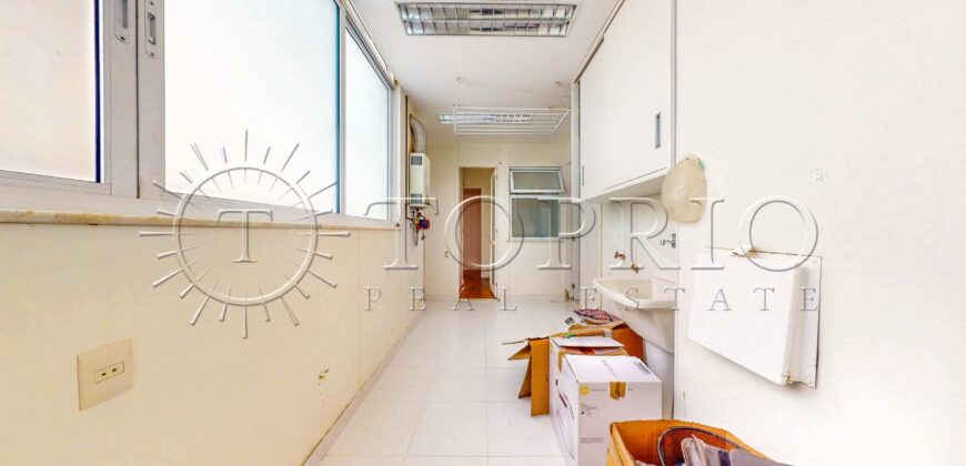 Apartamento 266m² à venda no Leblon com 4 quartos, planta circular e 2 vagas
