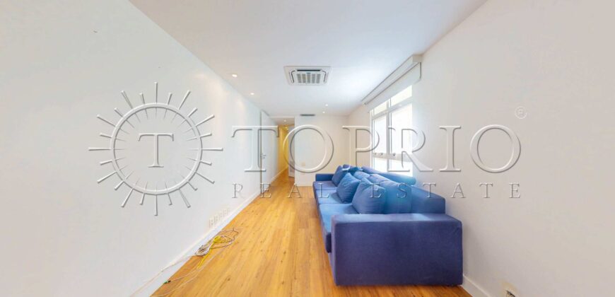 Apartamento 266m² à venda no Leblon com 4 quartos, planta circular e 2 vagas