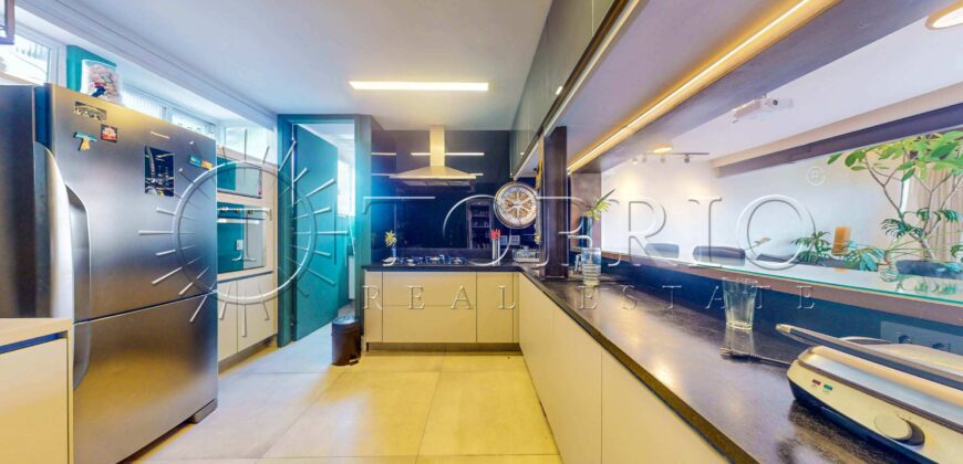Cobertura à venda em Copacabana Posto 6 – 130 m², reformada, com jacuzzi e vaga