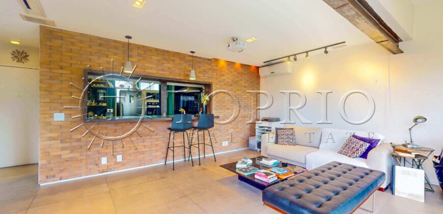 Cobertura à venda em Copacabana Posto 6 – 130 m², reformada, com jacuzzi e vaga