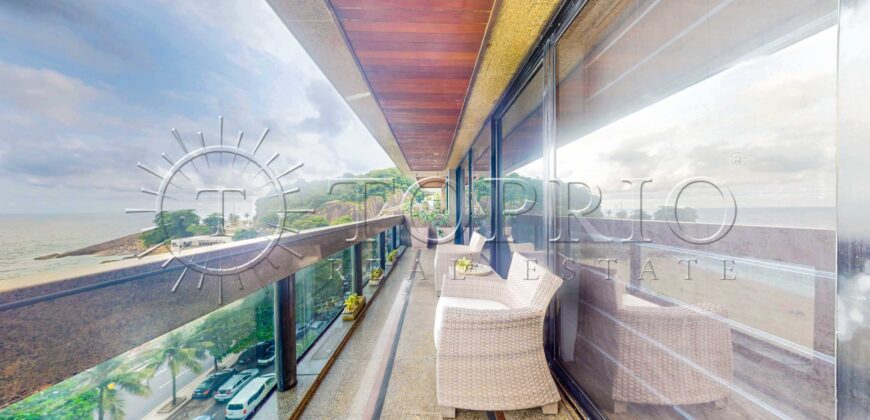 Apartamento de luxo na Av. Delfim Moreira com 435m² e vista frontal para o mar