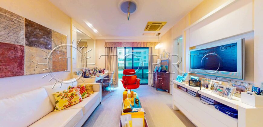 Apartamento de luxo na Av. Delfim Moreira com 435m² e vista frontal para o mar