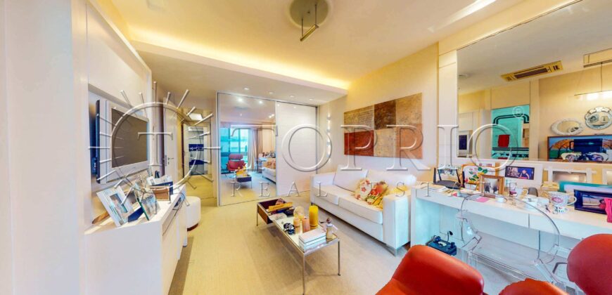 Apartamento de luxo na Av. Delfim Moreira com 435m² e vista frontal para o mar