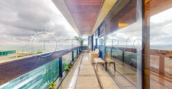 Apartamento de luxo na Av. Delfim Moreira com 435m² e vista frontal para o mar