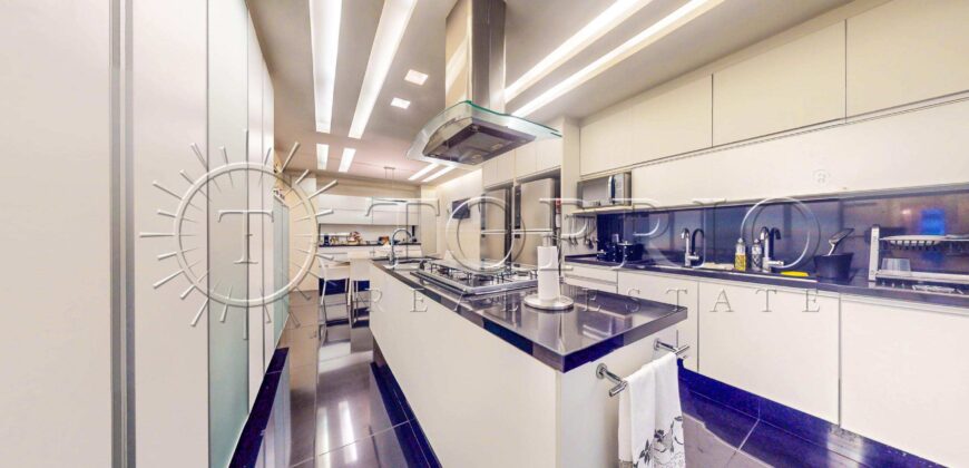 Apartamento de luxo na Av. Delfim Moreira com 435m² e vista frontal para o mar