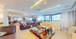 Apartamento de luxo na Av. Delfim Moreira com 435m² e vista frontal para o mar
