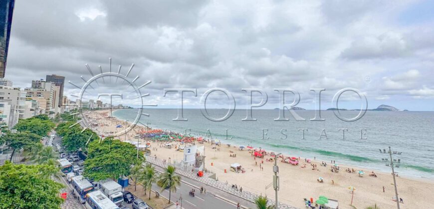 Apartamento de luxo na Av. Delfim Moreira com 435m² e vista frontal para o mar