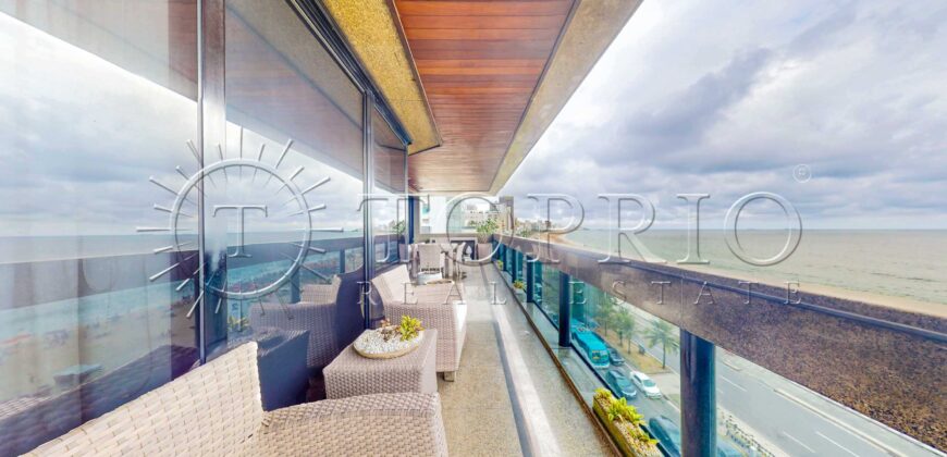 Apartamento de luxo na Av. Delfim Moreira com 435m² e vista frontal para o mar