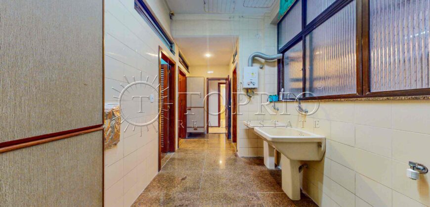 Apartamento no Leblon com 270m², 3 vagas, vista para o mar e Cristo Redentor – alto potencial de valorização