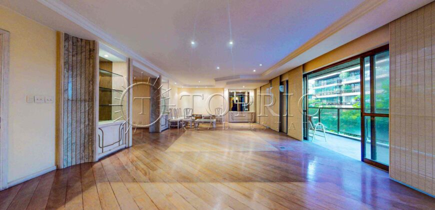 Apartamento no Leblon com 270m², 3 vagas, vista para o mar e Cristo Redentor – alto potencial de valorização
