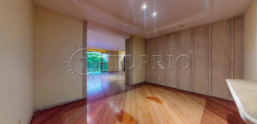 Apartamento no Leblon com 270m², 3 vagas, vista para o mar e Cristo Redentor – alto potencial de valorização