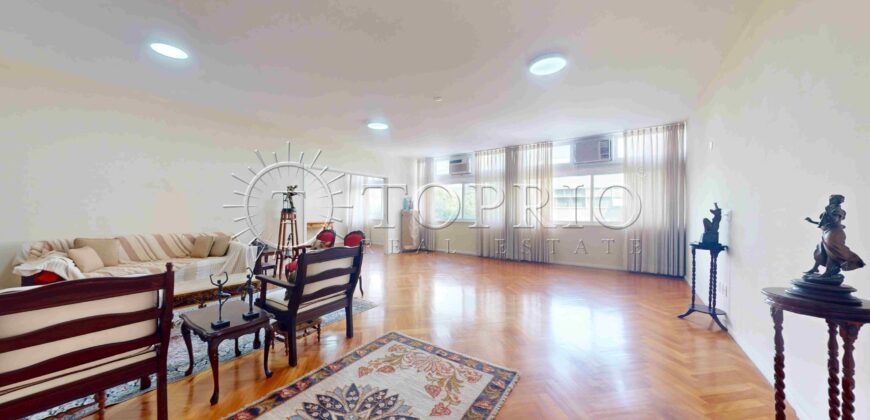 Apartamento 4 Quartos Ipanema 260m² 1 por Andar Próximo à Praia