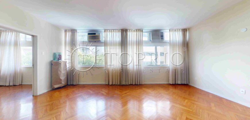 Apartamento 4 Quartos Ipanema 260m² 1 por Andar Próximo à Praia
