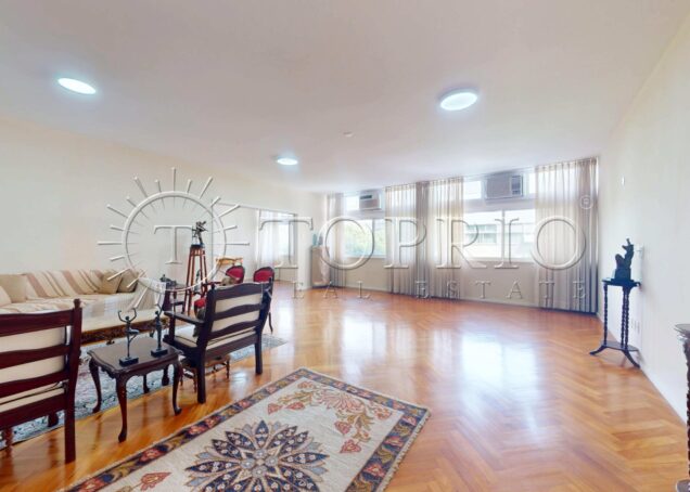 Apartamento 4 Quartos Ipanema 260m² 1 por Andar Próximo à Praia