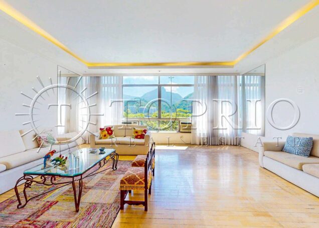Apartamento 3 Quartos à Venda na Lagoa Rodrigo de Freitas – 180m² com Vista para o Cristo