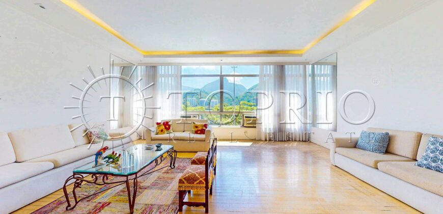 Apartamento 3 Quartos à Venda na Lagoa Rodrigo de Freitas – 180m² com Vista para o Cristo