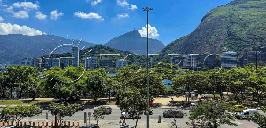 Apartamento 3 Quartos à Venda na Lagoa Rodrigo de Freitas – 180m² com Vista para o Cristo