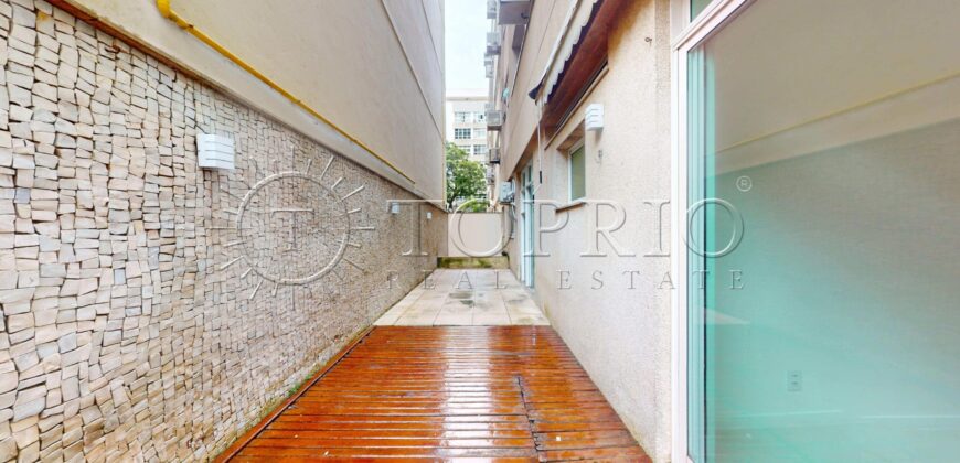 Apartamento garden Ipanema com 106 m² próximo à praia