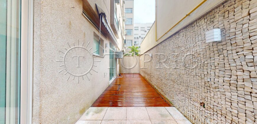 Apartamento garden Ipanema com 106 m² próximo à praia