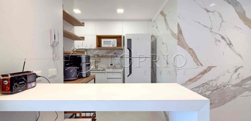 Apartamento de 91 m² à venda no Jardim Botânico, reformado e com vista para o Cristo Redentor