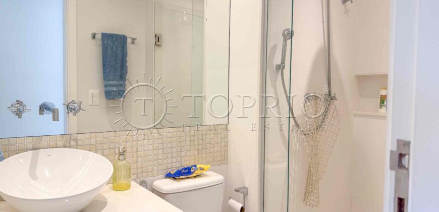 Apartamento de 91 m² à venda no Jardim Botânico, reformado e com vista para o Cristo Redentor