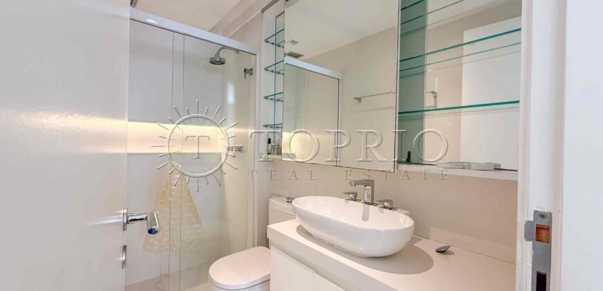 Apartamento de 91 m² à venda no Jardim Botânico, reformado e com vista para o Cristo Redentor