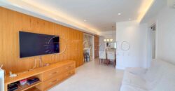 Apartamento de 91 m² à venda no Jardim Botânico, reformado e com vista para o Cristo Redentor