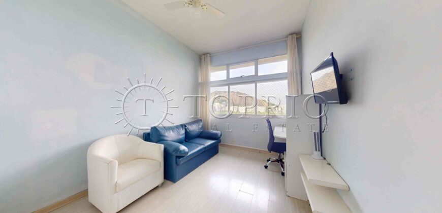 Apartamento de 117 m² à venda na Lagoa Rodrigo de Freitas com vista panorâmica e sol da manhã