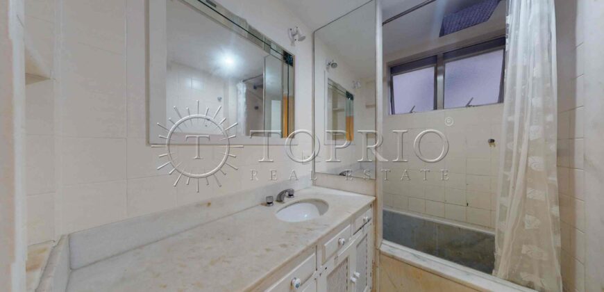 Apartamento de 130 m² à venda em Ipanema, silencioso e com excelente potencial de modernização