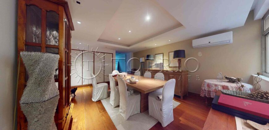 Apartamento de 330 m² à venda em frente à Praia de Ipanema na Vieira Souto