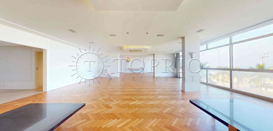 Apartamento de 488 m² à venda em frente à Praia de Ipanema na Vieira Souto
