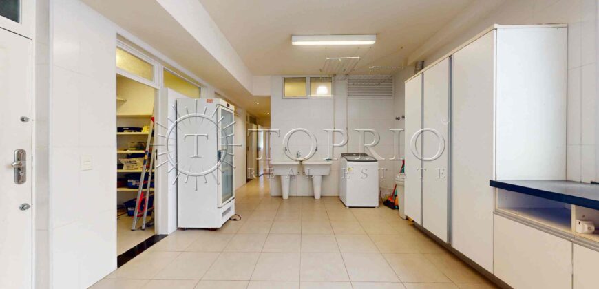 Apartamento de 488 m² à venda em frente à Praia de Ipanema na Vieira Souto