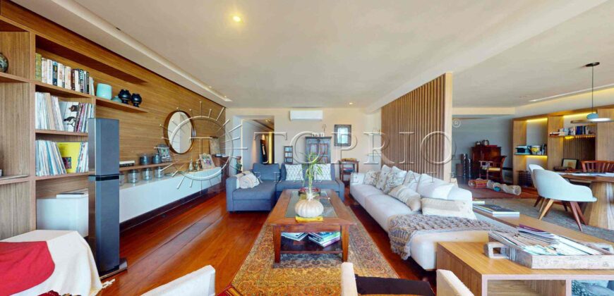 Apartamento de 330 m² à venda em frente à Praia de Ipanema na Vieira Souto