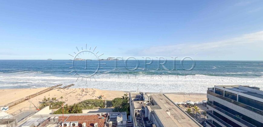 Cobertura Duplex à Venda no Leblon com 385 m², Piscina e Vista Panorâmica para o Mar