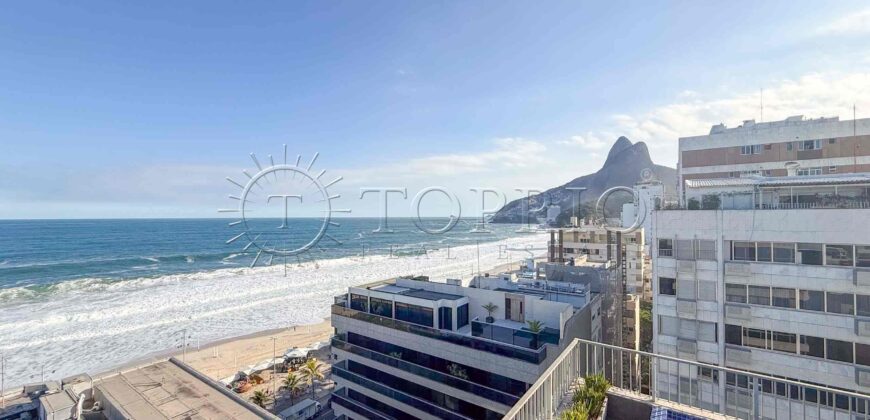 Cobertura Duplex à Venda no Leblon com 385 m², Piscina e Vista Panorâmica para o Mar