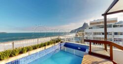 Cobertura Duplex à Venda no Leblon com 385 m², Piscina e Vista Panorâmica para o Mar