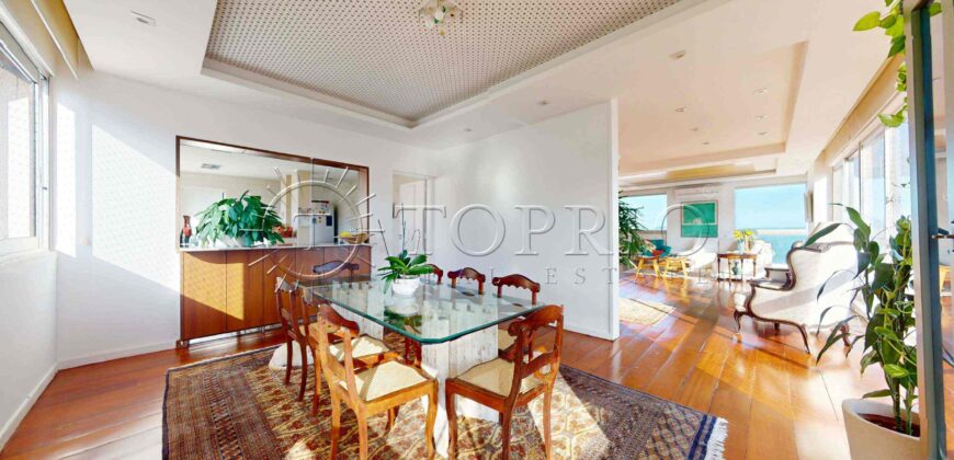 Cobertura Duplex à Venda no Leblon com 385 m², Piscina e Vista Panorâmica para o Mar