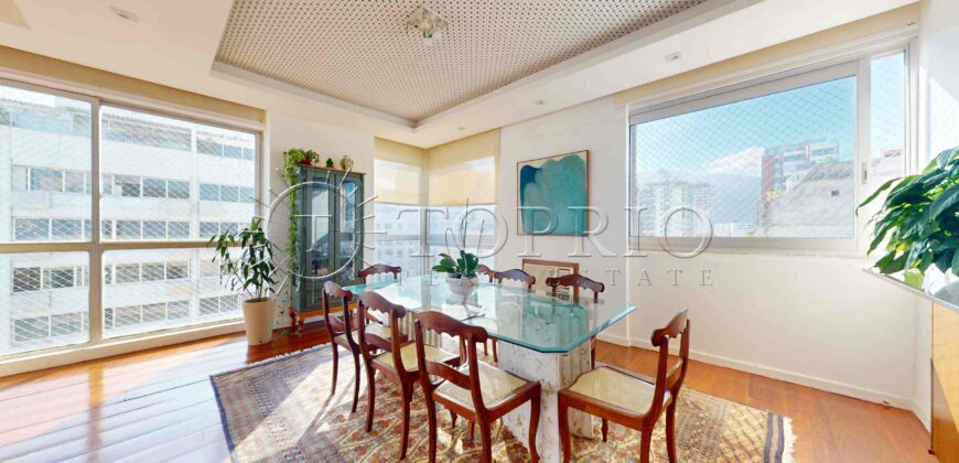 Cobertura Duplex à Venda no Leblon com 385 m², Piscina e Vista Panorâmica para o Mar