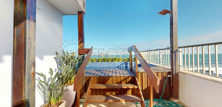 Cobertura Duplex à Venda no Leblon com 385 m², Piscina e Vista Panorâmica para o Mar