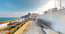 Cobertura Duplex à Venda no Leblon com 385 m², Piscina e Vista Panorâmica para o Mar