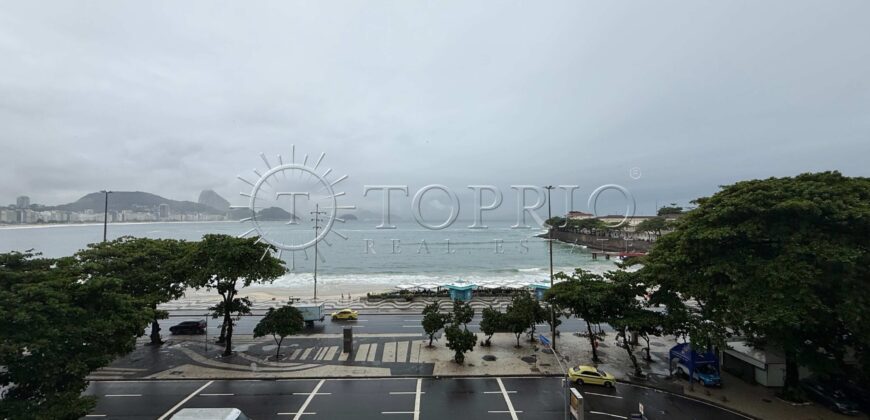 Apartamento de Luxo à Venda em Copacabana – 371 m², 4 Suítes, Frente Mar e Vista para o Forte de Copacabana
