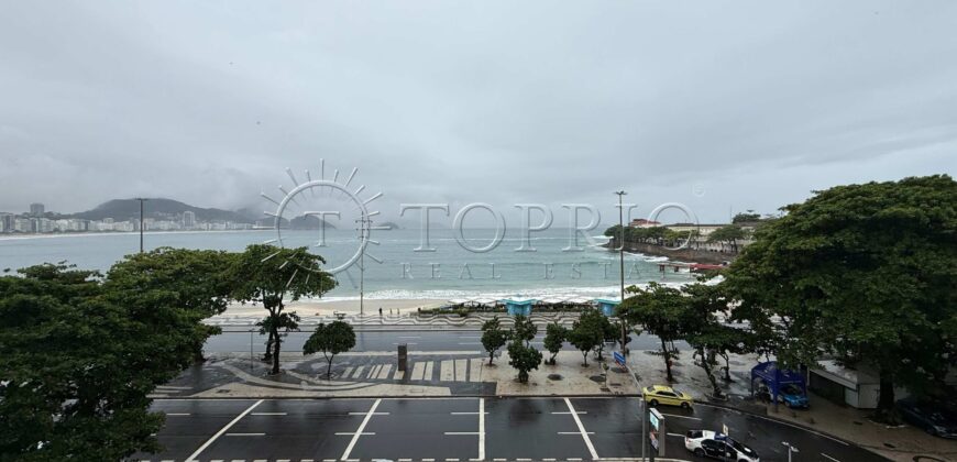 Apartamento de Luxo à Venda em Copacabana – 371 m², 4 Suítes, Frente Mar e Vista para o Forte de Copacabana