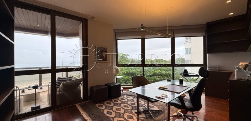 Apartamento de Luxo à Venda em Copacabana – 371 m², 4 Suítes, Frente Mar e Vista para o Forte de Copacabana